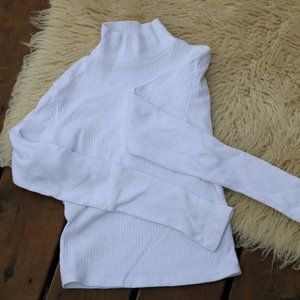 White Brandy Melville Turtleneck